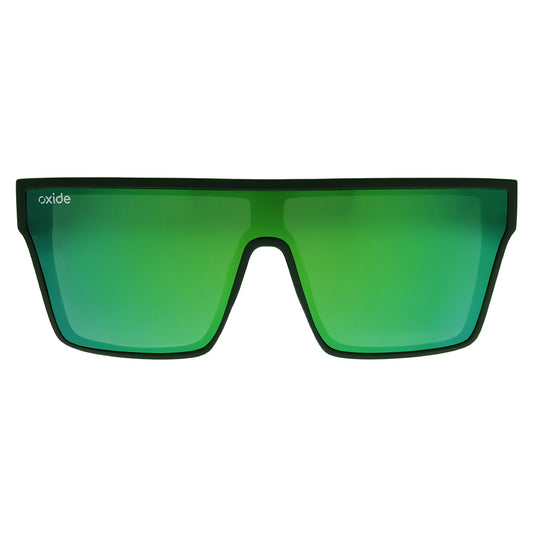 Oxide Nova Polarised Matte Black Green Mirror (142)