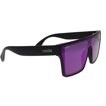 Oxide Nova Polarised Matte Black Purple Mirror (142)