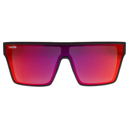 Oxide Nova Polarised Matte Black Red Mirror (142)