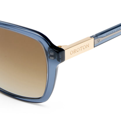 Oroton Avelina Polarised Denim Brown Gradient OLS2650846 (58)