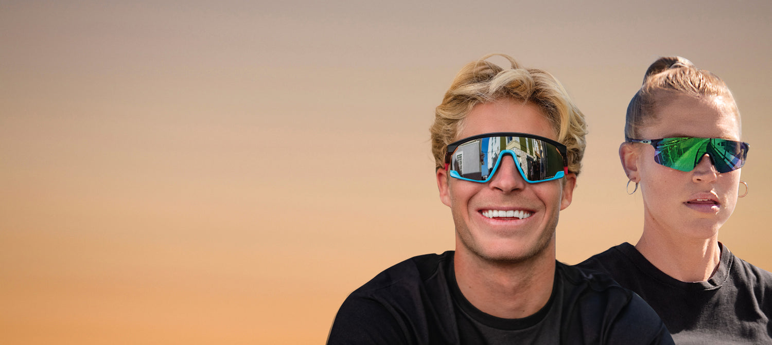 Oakley Sylas XL Sunglasses | Polished Clear Prizm Sapphire