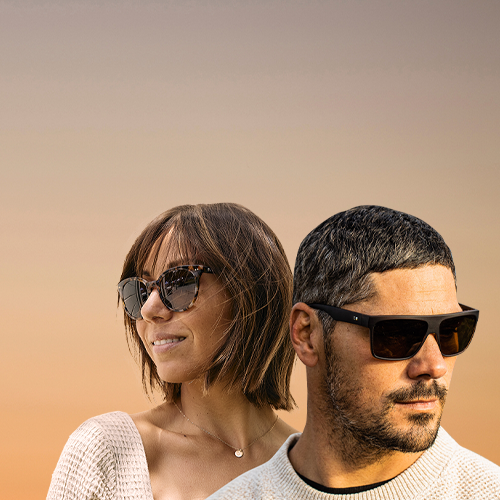 Dark Matte Black Otis After Dark Polarised Aviator Sunglasses