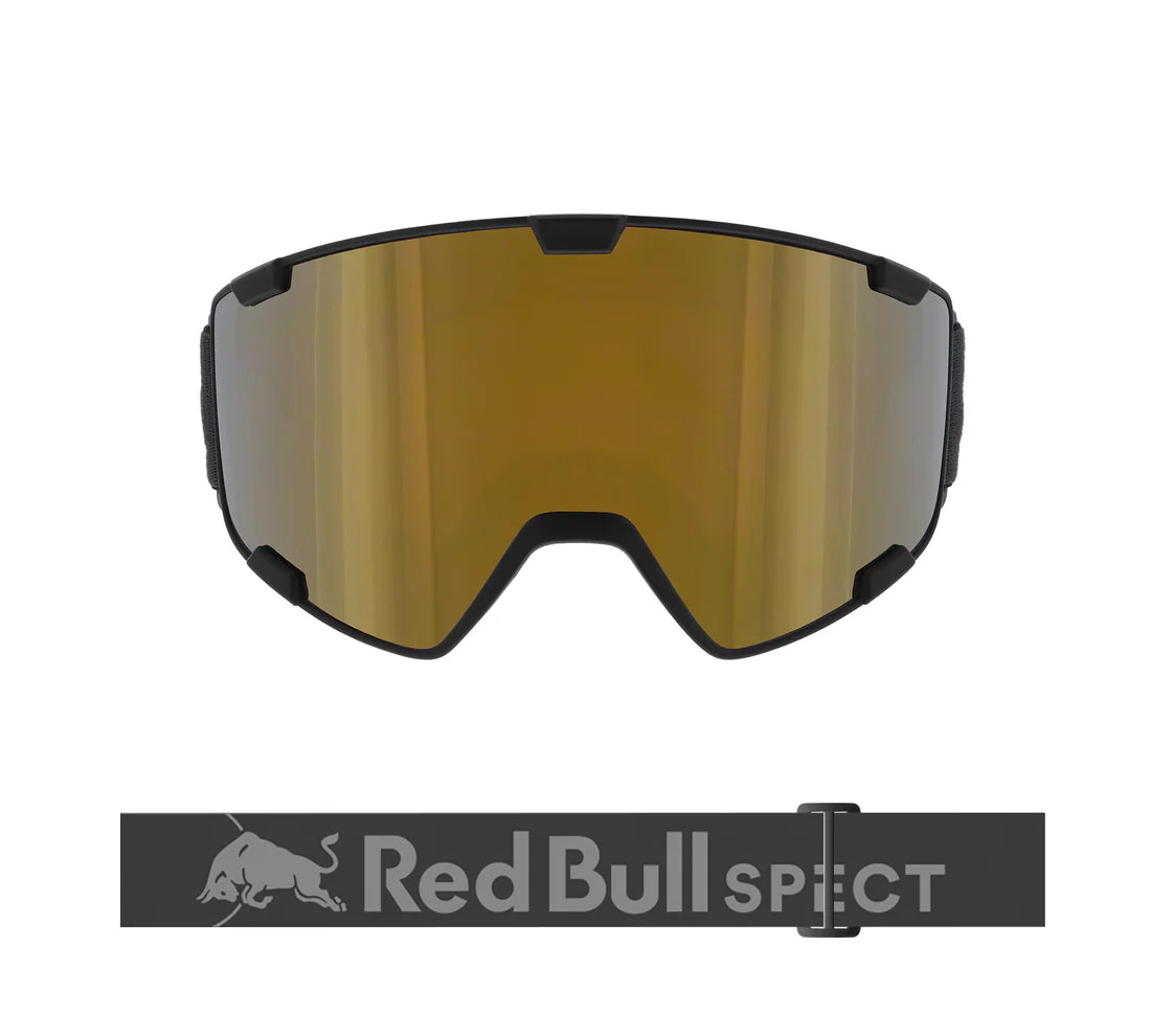 Red Bull Spect Park Matte Black Bronze/Gold Snow (Park 013)