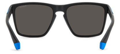 Polaroid 2167/S Polarised Matte Black Blue Mirror (2167/S 0VK 5X)