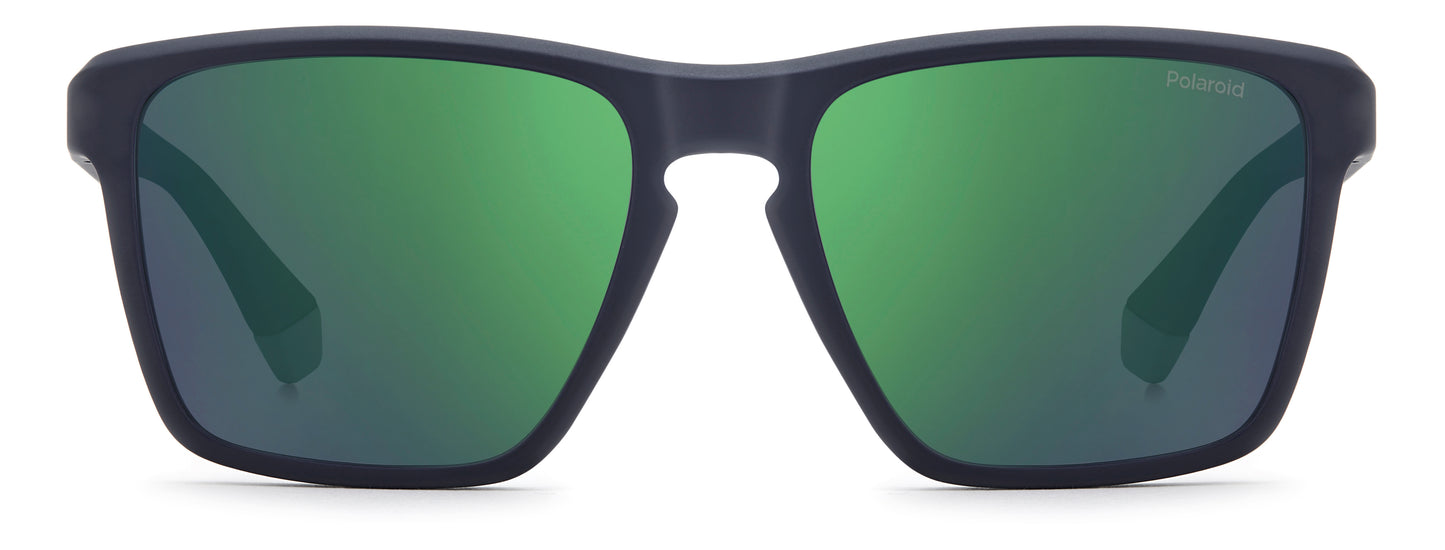 Polaroid 2167/S Polarised Matte Blue Green Mirror (2167/S 4NZ 5Z)