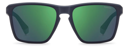 Polaroid 2167/S Polarised Matte Blue Green Mirror (2167/S 4NZ 5Z)