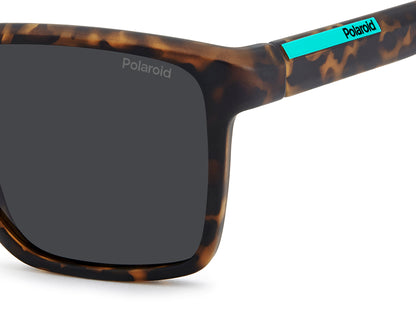 Polaroid 2167/S Polarised Matte Havana Grey (2167/S N9P M9)