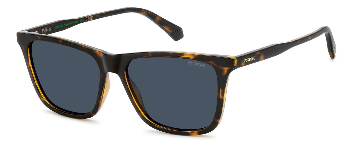 Polaroid 4190/S Polarised Havana Blue (4190/S 086 C3)