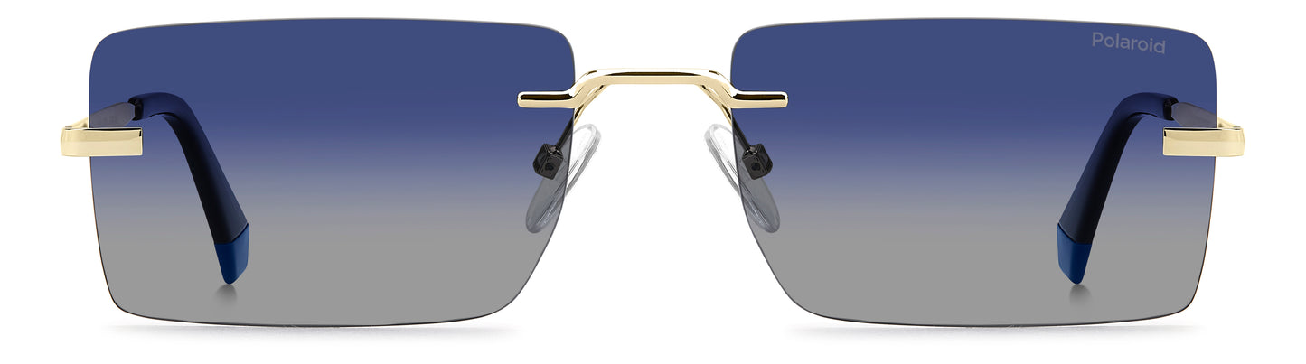 Polaroid 6245/S Polarised Gold Blue Gradient (6245/S LKS Z7)