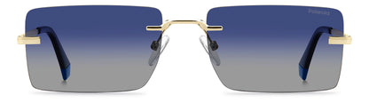 Polaroid 6245/S Polarised Gold Blue Gradient (6245/S LKS Z7)