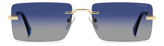Polaroid 6245/S Polarised Gold Blue Gradient (6245/S LKS Z7)