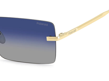 Polaroid 6245/S Polarised Gold Blue Gradient (6245/S LKS Z7)