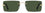 Polaroid 6245/S Polarised Gold Green (6245/S PEF UC)