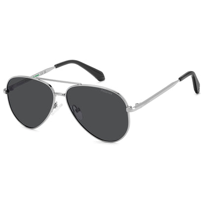 Polaroid Kids 8073/S Polarised Ruthenium/Grey Grey PLD 8073/S GUA M9 (55)