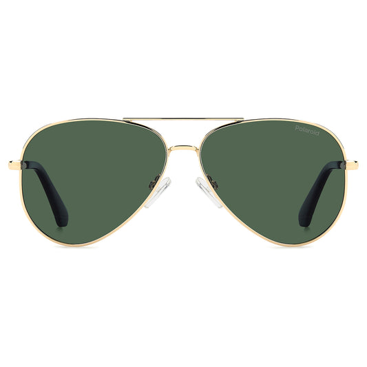 Polaroid Kids 8073/S Polarised Gold/Green Green PLD 8073/S PEF UC (55)