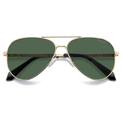 Polaroid Kids 8073/S Polarised Gold/Green Green PLD 8073/S PEF UC (55)