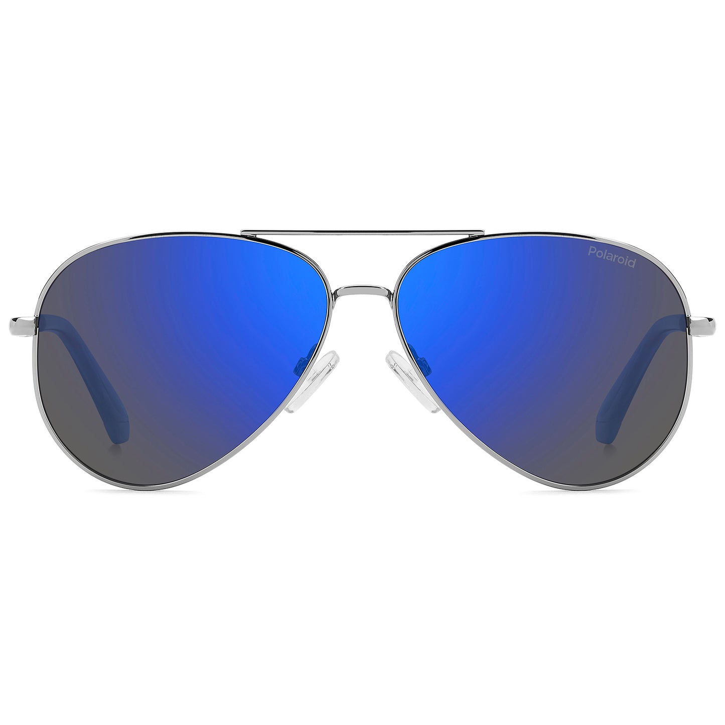 Polaroid Kids 8073/S Polarised Ruthenium/Blue Blue Mirror PLD 8073/S V84 5X (55)