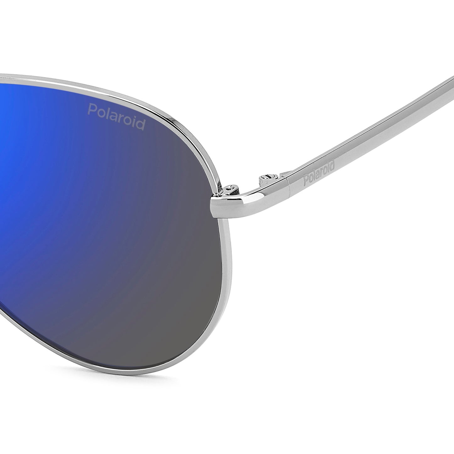 Polaroid Kids 8073/S Polarised Ruthenium/Blue Blue Mirror PLD 8073/S V84 5X (55)