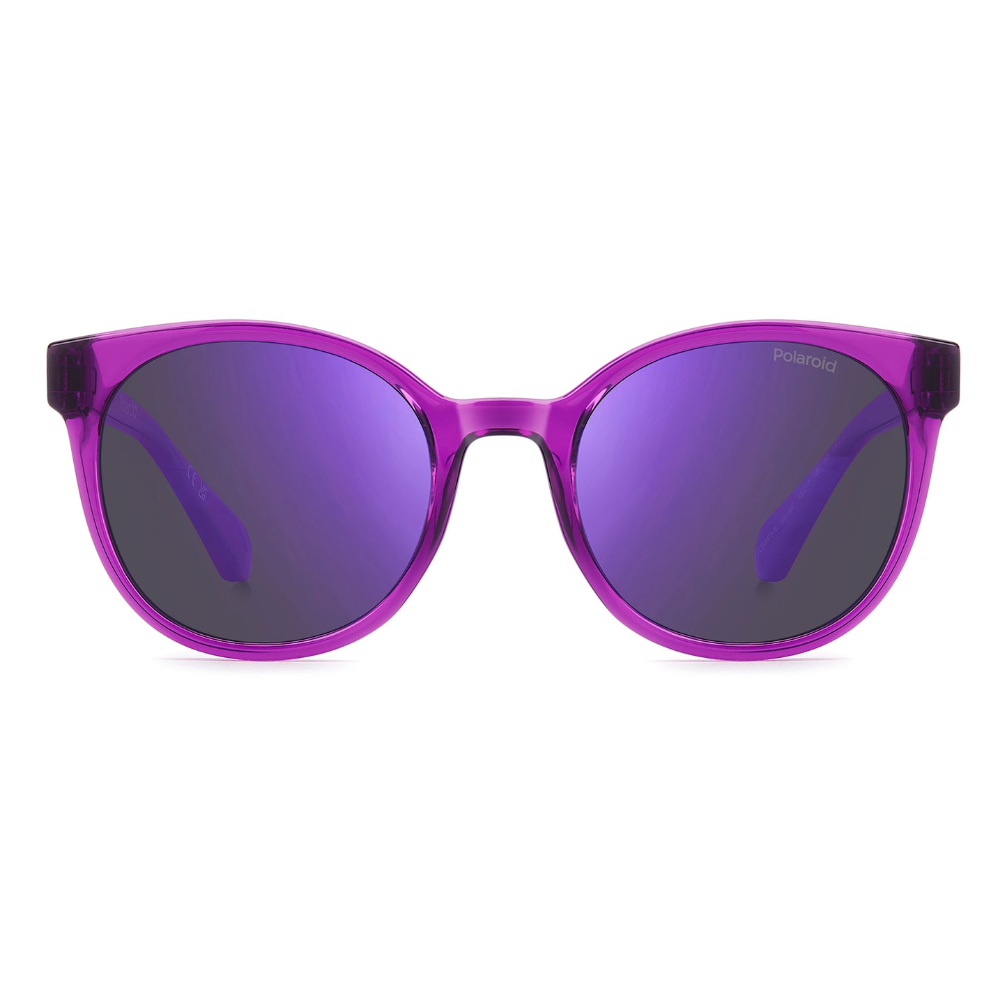 Polaroid Kids 8076/S Polarised Fushia Violet Mirror PLD 8076/S MU1 MF (45)