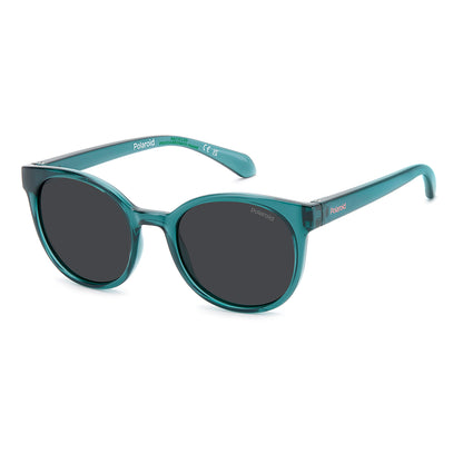 Polaroid Kids 8076/S Polarised Teal Grey PLD 8076/S ZI9 M9 (45)
