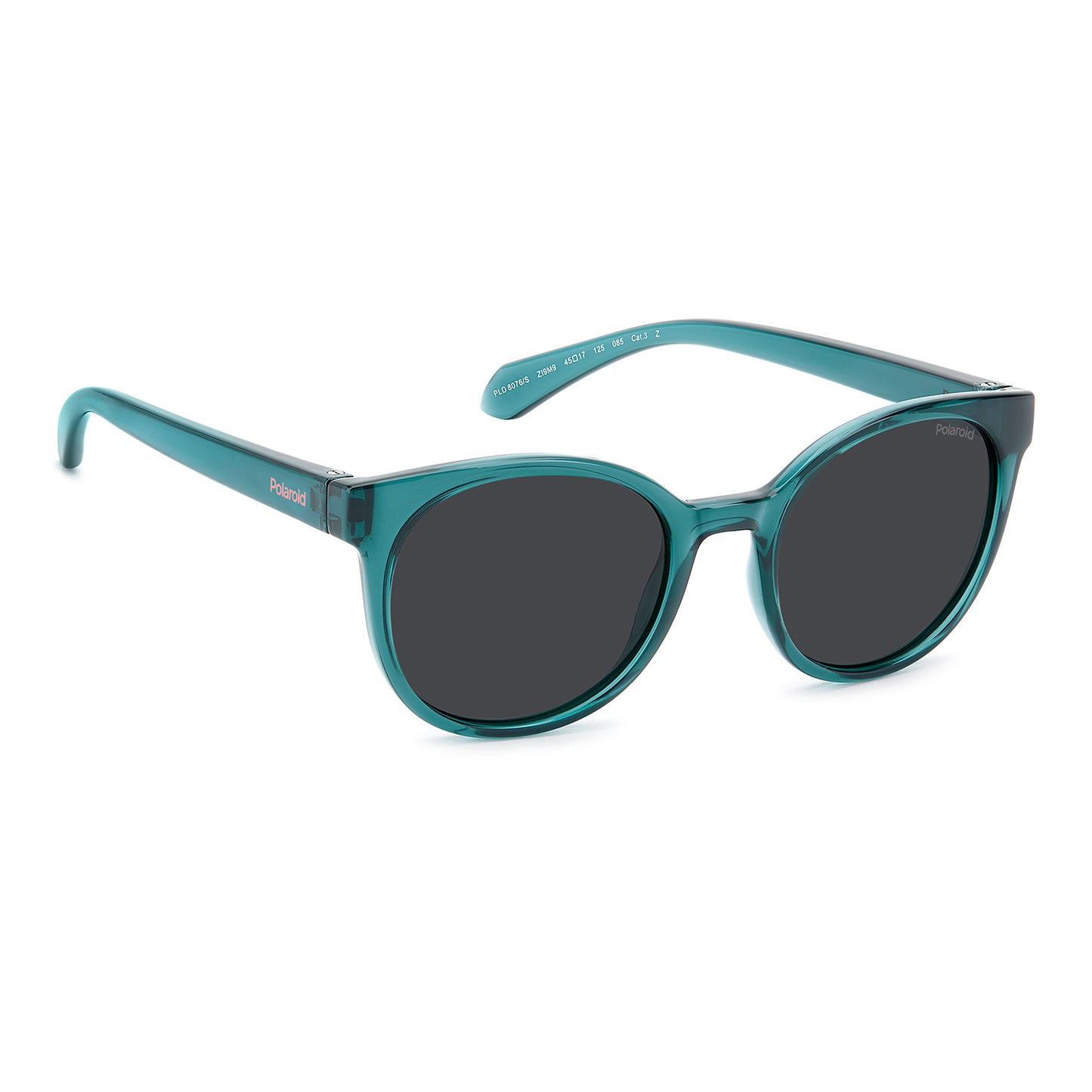 Polaroid Kids 8076/S Polarised Teal Grey PLD 8076/S ZI9 M9 (45)