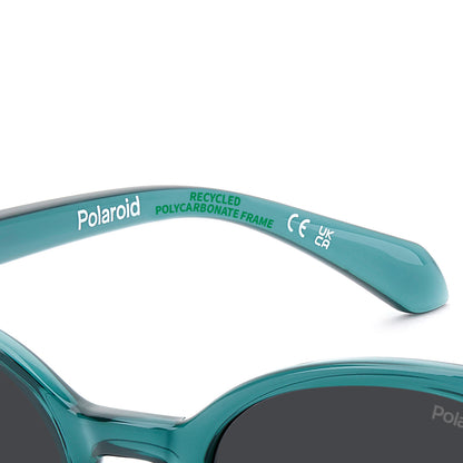 Polaroid Kids 8076/S Polarised Teal Grey PLD 8076/S ZI9 M9 (45)