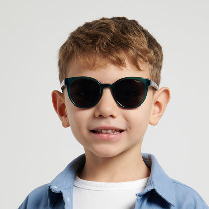 Polaroid Kids 8076/S Polarised Teal Grey PLD 8076/S ZI9 M9 (45)