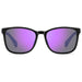 Polaroid Kids 8077/S Polarised Black/Lilac Violet Mirror PLD 8077/S 1X2 MF (49)