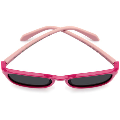 Polaroid Kids 8077/S Polarised Pink Grey PLD 8077/S 35J M9 (49)