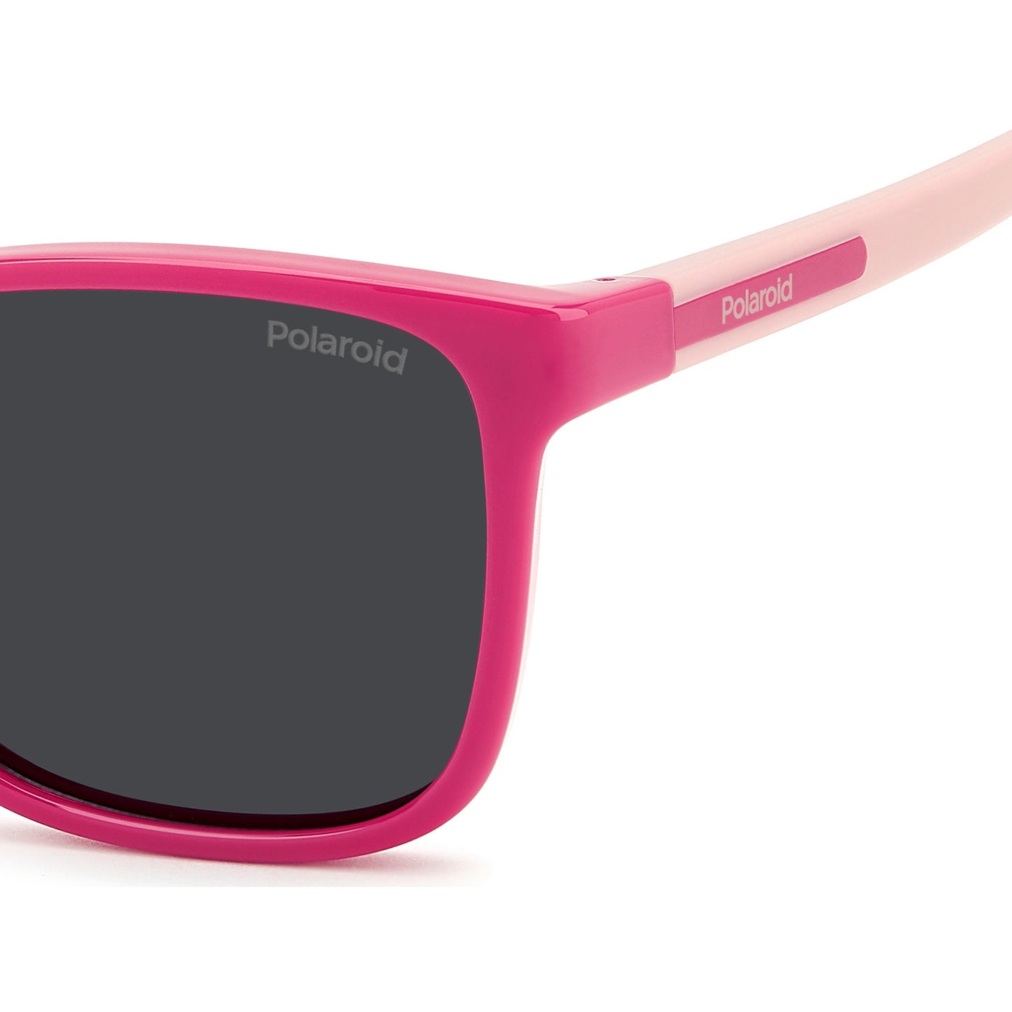 Polaroid Kids 8077/S Polarised Pink Grey PLD 8077/S 35J M9 (49)