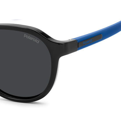 Polaroid Kids 8078/S Polarised Black Grey PLD 8078/S 807 M9 (47)