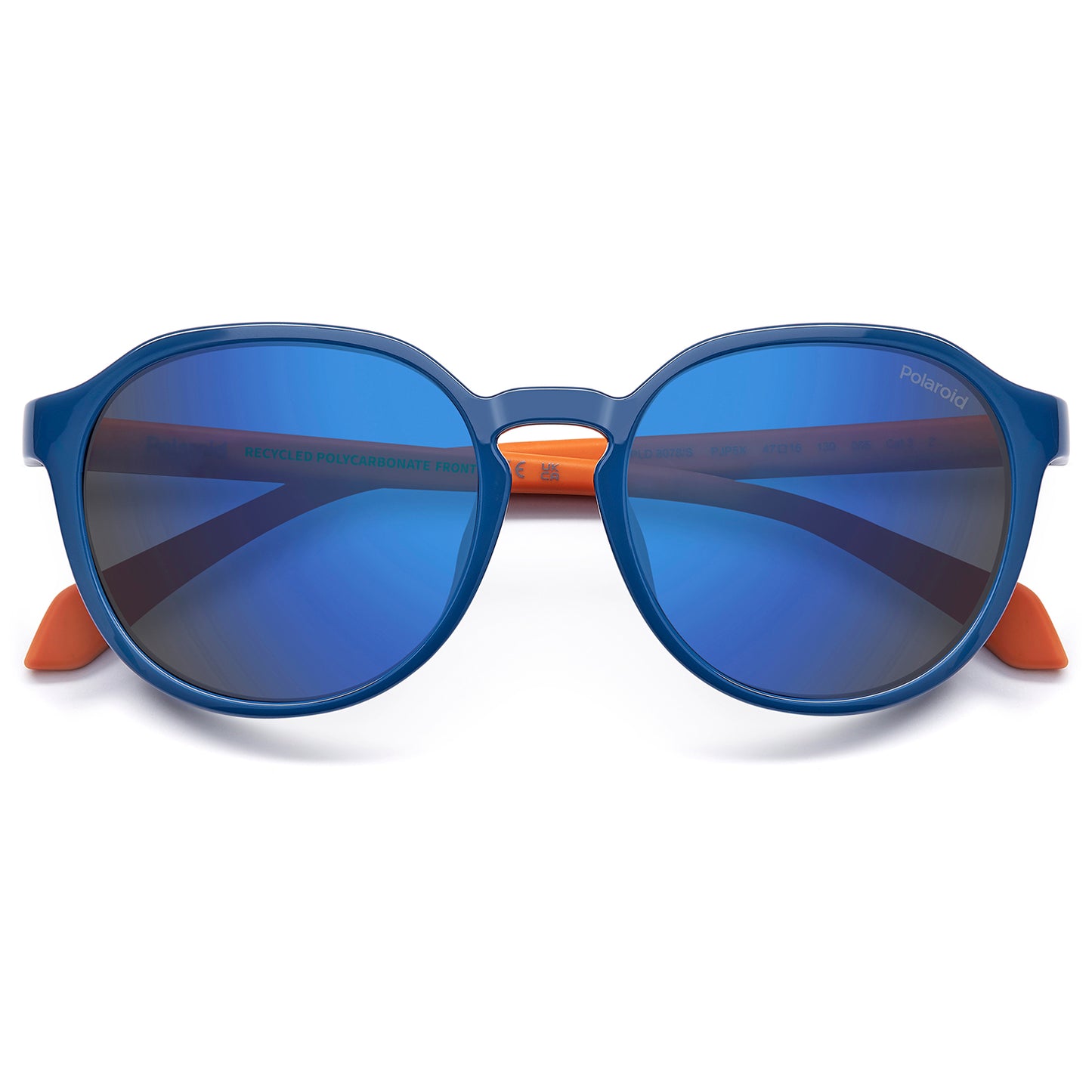 Polaroid Kids 8078/S Polarised Blue Blue Mirror PLD 8078/S PJP 5X (47)