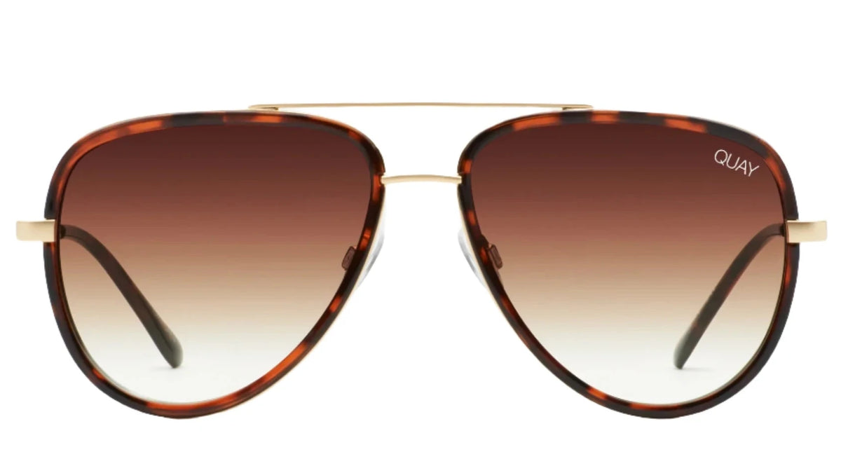 Quay All In Quay All In Medium 02 Sunglasses | Tortoise Brown Fade – Great Southern ...