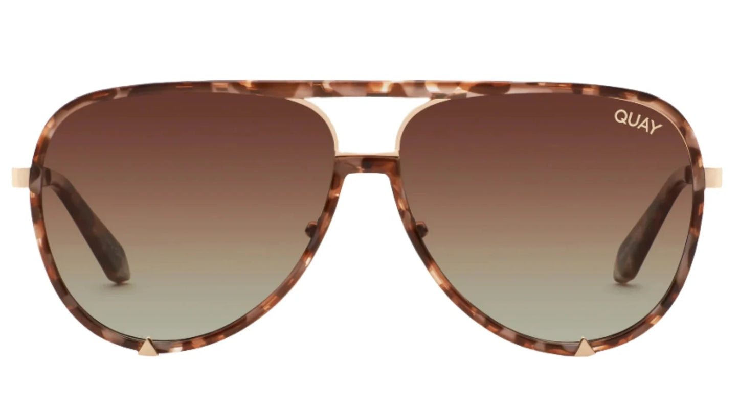 Quay High Profile Brown Tortoise Brown Polarised (High Profile 01)