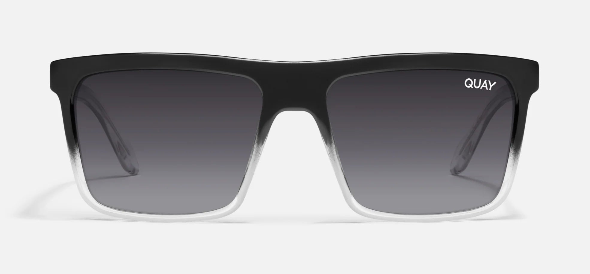 Quay Let It Run Black Clear Smoke Polarised (Let It Run 03)