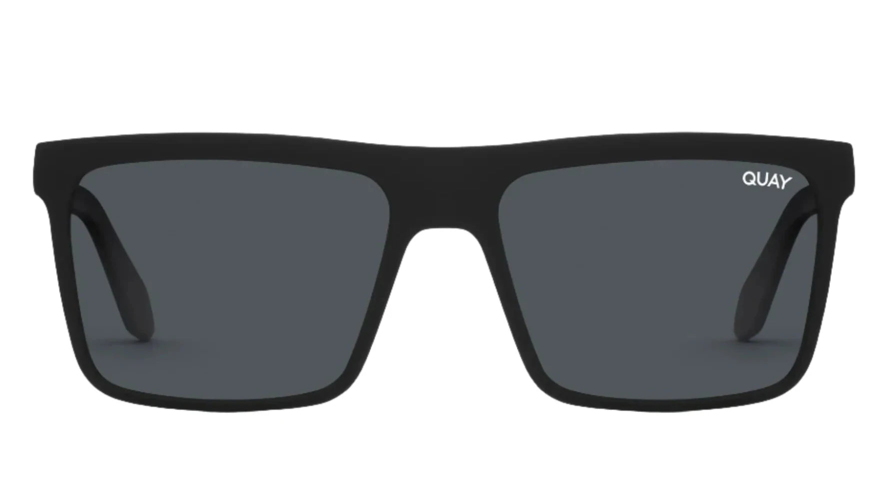 Quay Let It Run 02 Sunglasses | Matte Black Smoke Polarised – Great ...