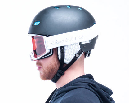 Red Bull Spect Solo Matte White Peach Snow Silver Flash (Solo 004)