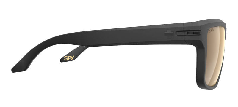 Spy Region ANSI Matte Black Happy Bronze Gold Mirror (SPS-RGBK0G)