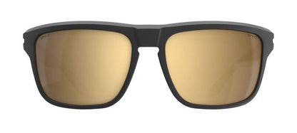 Spy Region ANSI Matte Black Happy Bronze Gold Mirror (SPS-RGBK0G)