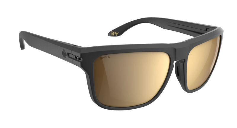 Spy Region ANSI Matte Black Happy Bronze Gold Mirror (SPS-RGBK0G)