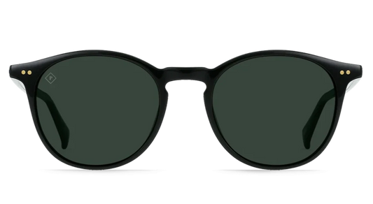 Raen Basq Recycled Black Green Polarised (Basq 02)