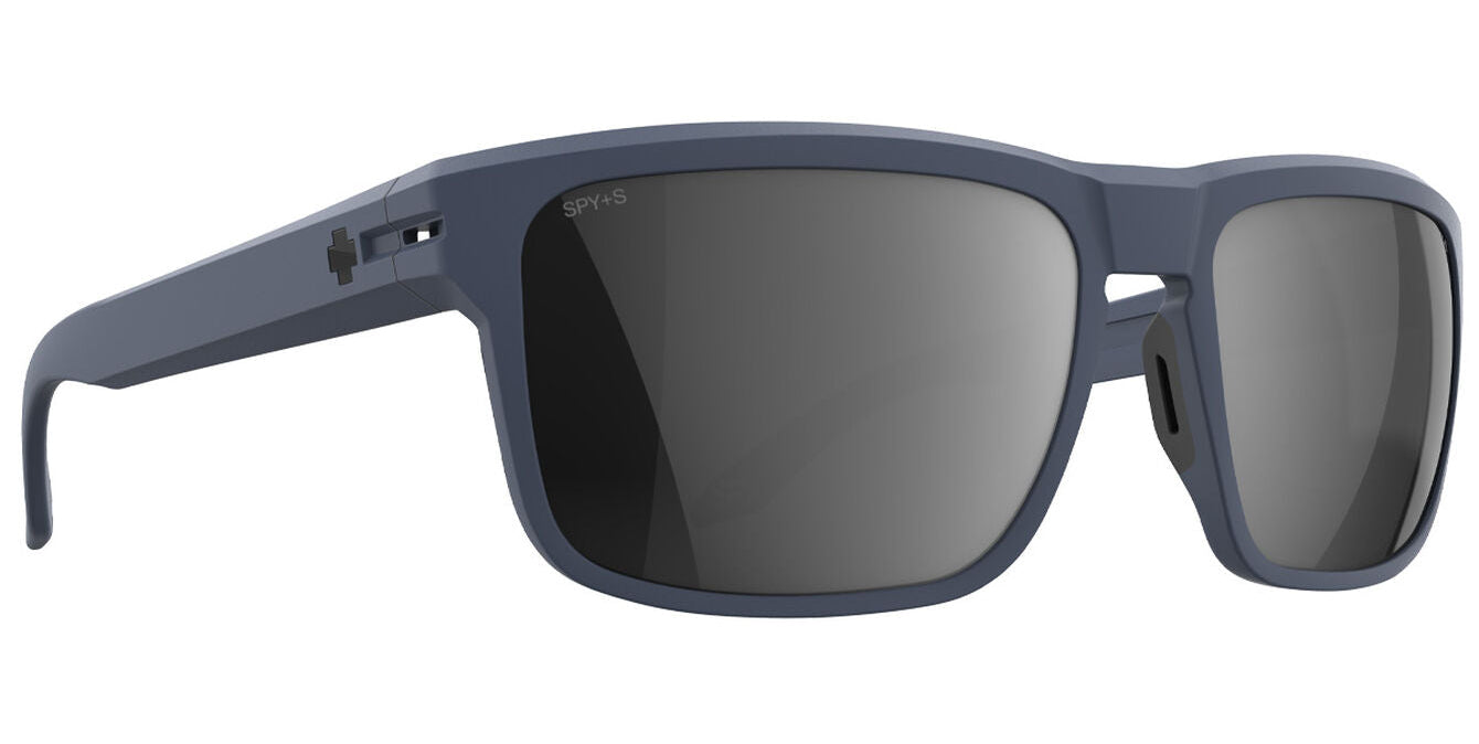 Spy Region XL ANSI Polarised Matte Steel Blue Happy Grey Green Silver Mirror (SPS-RGXSB2M)