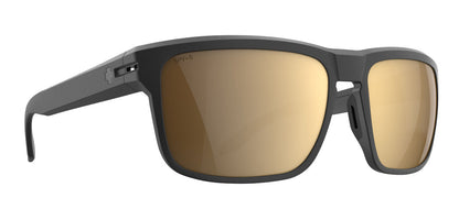 Spy Region ANSI Matte Black Happy Bronze Gold Mirror (SPS-RGBK0G)