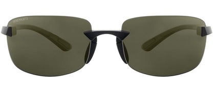 Serengeti Rick Polarised Matte Black 555nm (755001)