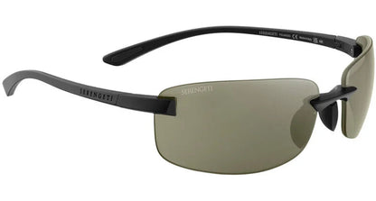 Serengeti Rick Polarised Matte Black 555nm (755001)