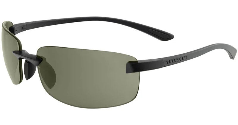 Serengeti Rick Polarised Matte Black 555nm (755001)
