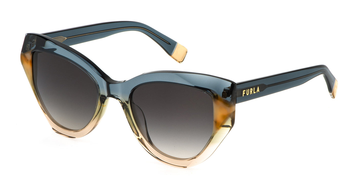 Furla 886V Transparent Blue Gradient Grey Gradient (885V 07NG)