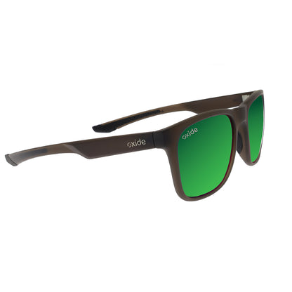 Oxide Solaris Polarised Matte Grey Green Mirror (54)
