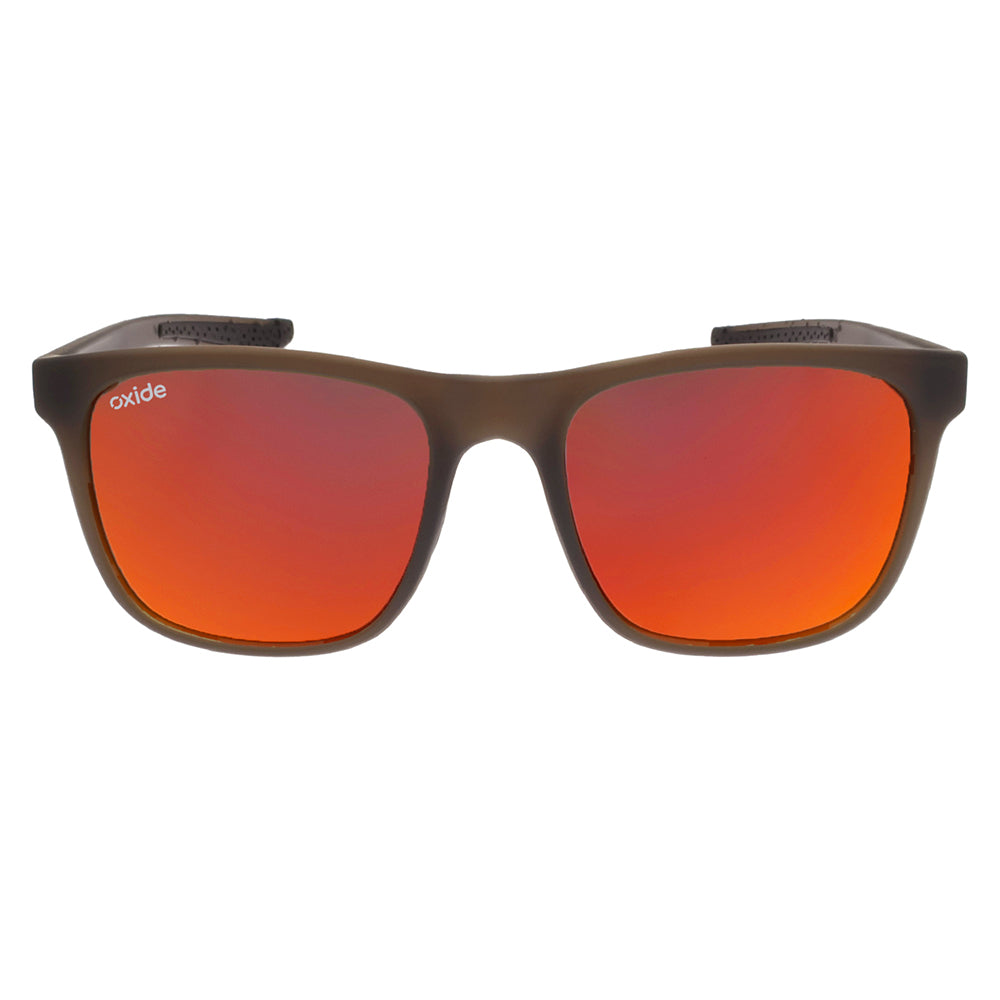 Oxide Solaris Polarised Matte Grey Red Mirror (54)