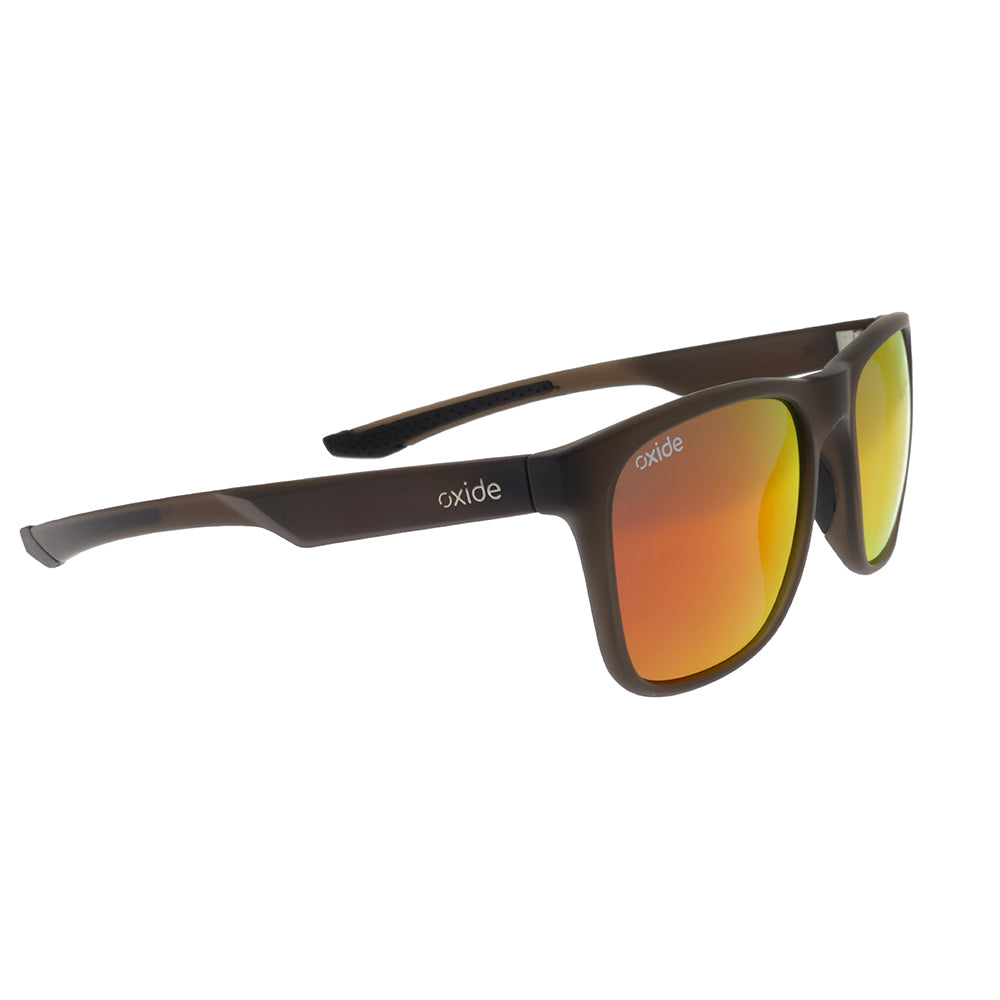 Oxide Solaris Polarised Matte Grey Red Mirror (54)